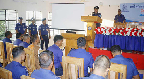 রাঙামাটি জেলা পুলিশের নির্বাচনী সংক্রান্ত প্রশিক্ষণ কর্মশালা সমাপ্ত