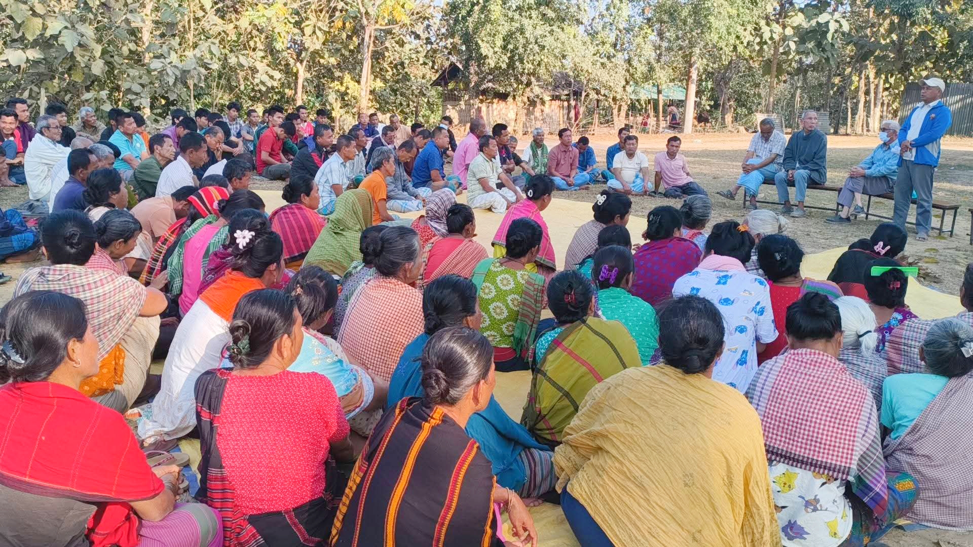 সাজেকে ধানের শীষে ভোট দিতে ১৫ গ্রামবাসীর যৌথ আলোচনা সভা অনুষ্ঠিত