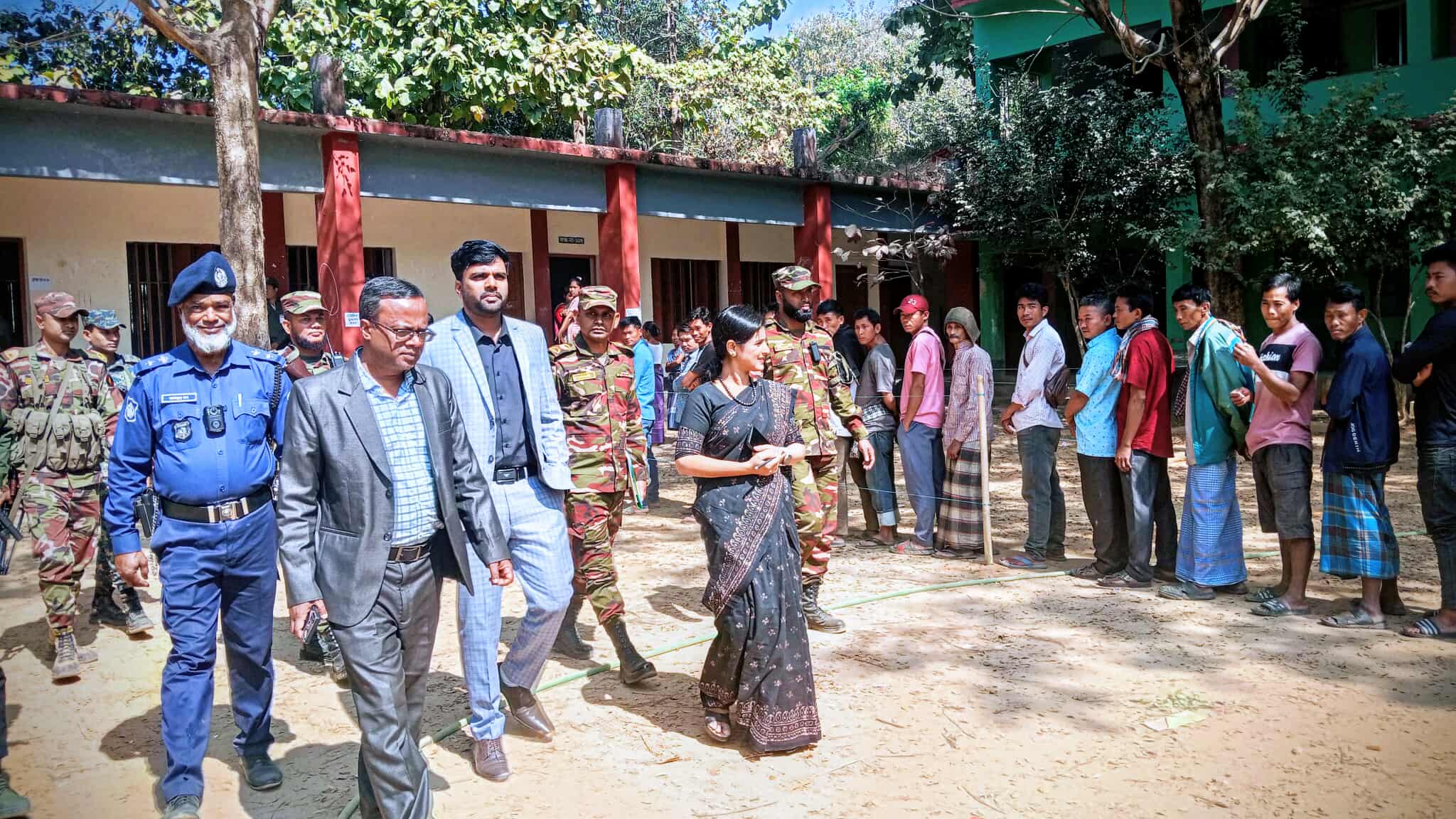বিলাইছড়িতে শান্তিপুর্ণভাবে নির্বাচন সম্পন্ন 