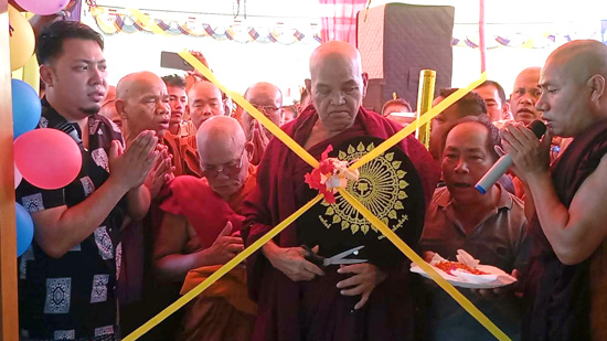কাপ্তাইয়ে উৎসবমুখর পরিবেশে ভেলাফা পাড়া বৌদ্ধ বিহারের শুভ উদ্বোধন