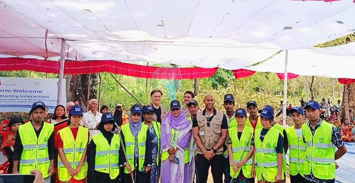 কাপ্তাইয়ে জীববৈচিত্র্য সংরক্ষণ ও পানি সরবরাহ প্রকল্প পরিদর্শনে কানাডিয়ান হাইকমিশনার