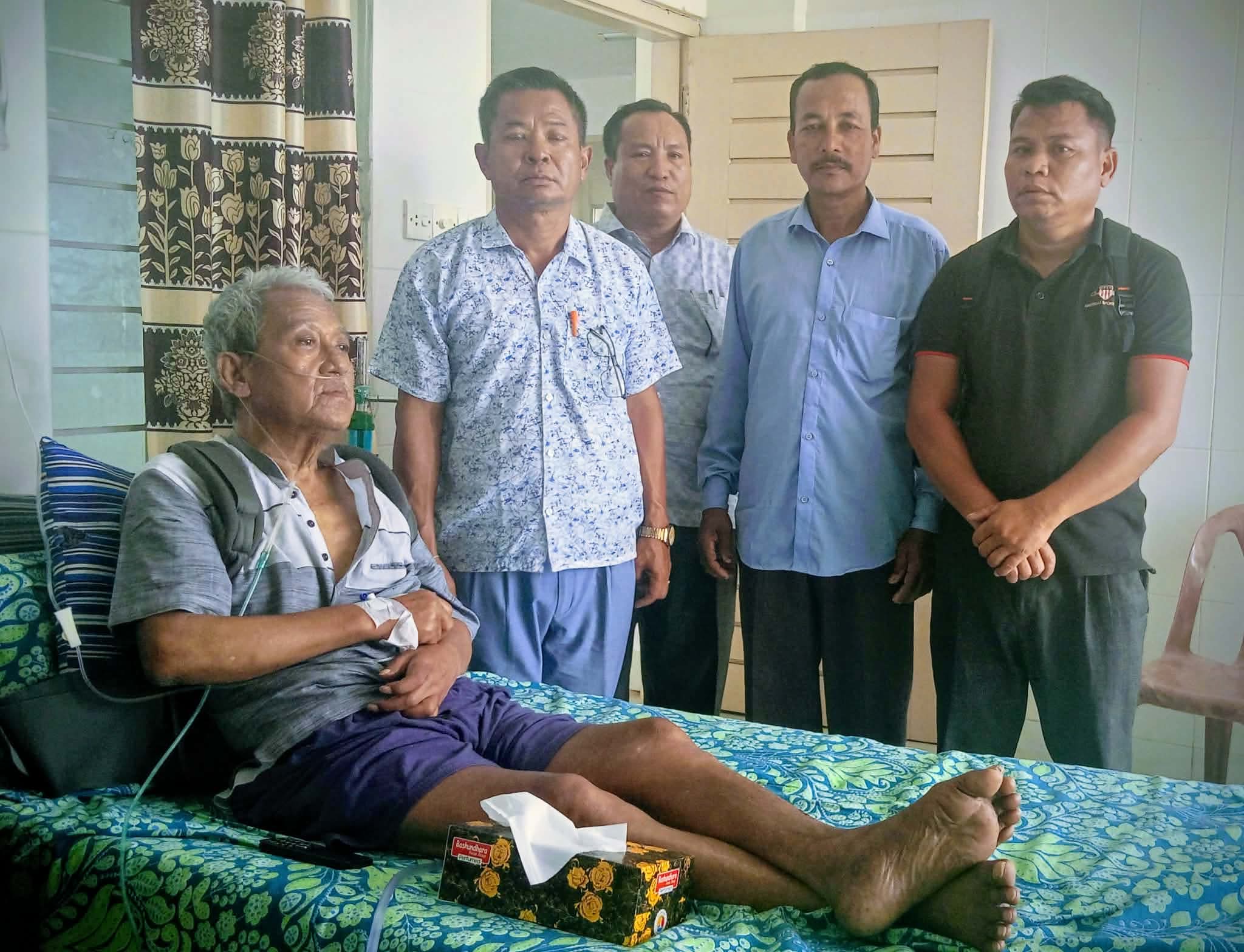 ভালো নেই সাবেক জেলা পরিষদ চেয়ারম্যান রবীন্দ্র লাল চাকমা 