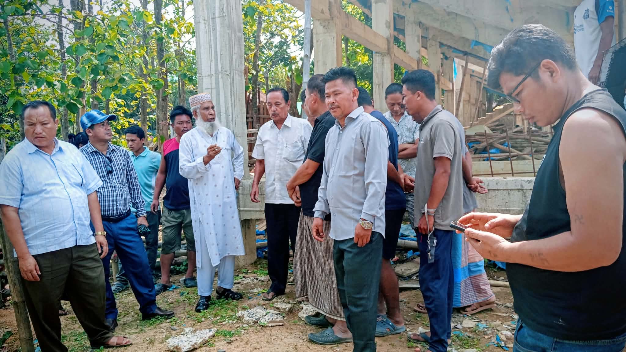 বিলাইছড়ি উপজেলা স্টেডিয়ামে ওয়াশব্লক নির্মাণে চূড়ান্তভাবে জায়গায় নির্ধারণ