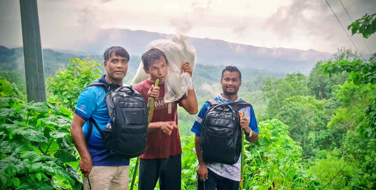 বিলাইছড়িতে দুর্গম ও প্রতিকূল পরিবেশে কৃষি জরিপ করতে হাঁপিয়ে যাচ্ছেন কৃষি অফিসাররা।।