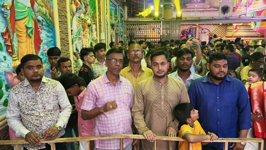 বিলাইছড়িতে শারদীয় দুর্গাপূজার মহাষ্টমী উদযাপন