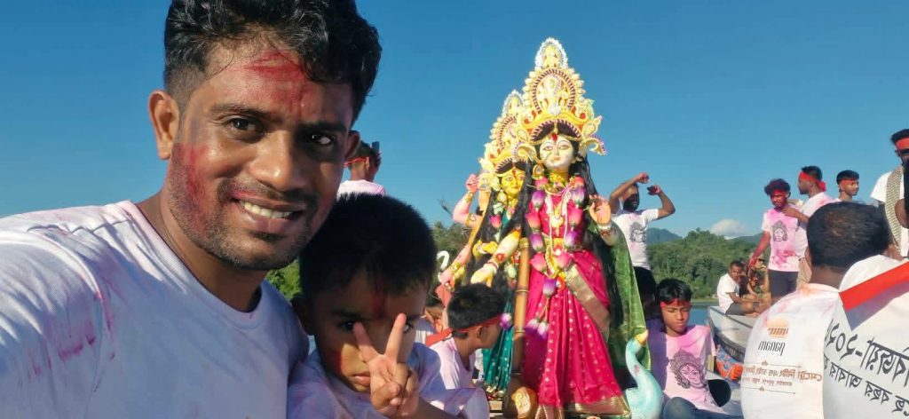 বিলাইছড়িতে শারদীয় দুর্গাপূজার মহাষ্টমী উদযাপন